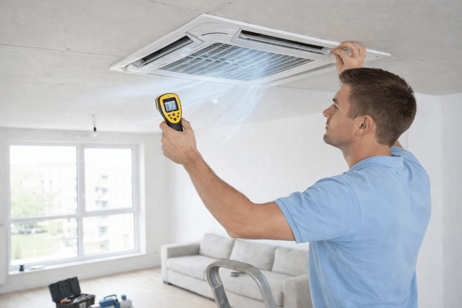 Instalación aire acondicionado conductos Tienda Hogar Barcelona Badalona