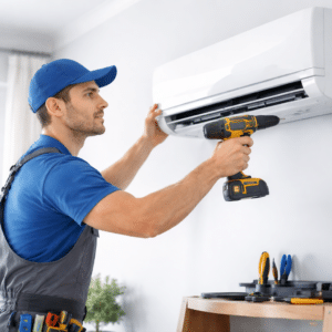 Instalación de aire acondicionado SPLIT 2×1