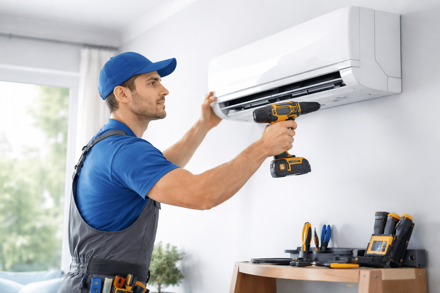 Instalación de aire acondicionado SPLIT 2×1