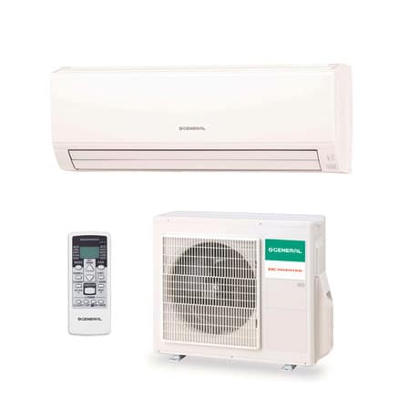 Aire Acondicionado Split General ASG18KL Inverter R32 (4.500 Frigorías)