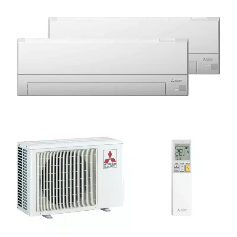Aire Acondicionado 2x1 Mitsubishi Electric MXZ-HR2535E53VF (25+35)