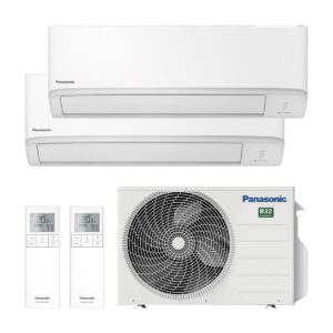 Aire Acondicionado Multi Split Panasonic KIT-2TZ2535-ZKE + Exterior 50