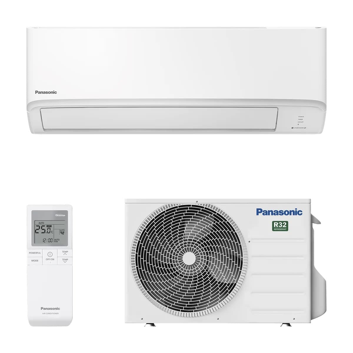 Aire Acondicionado Split 1x1 Panasonic KIT-TZ25-ZKE