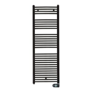 Radiador Cabel Toallero eléctrico negro mate ONIX 906 x 500 500 W