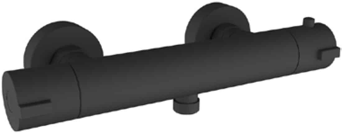 Termostato ducha negro