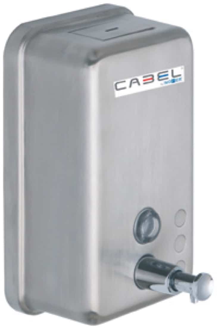 Dosificadores de jabón 1200 ml Inox brillo