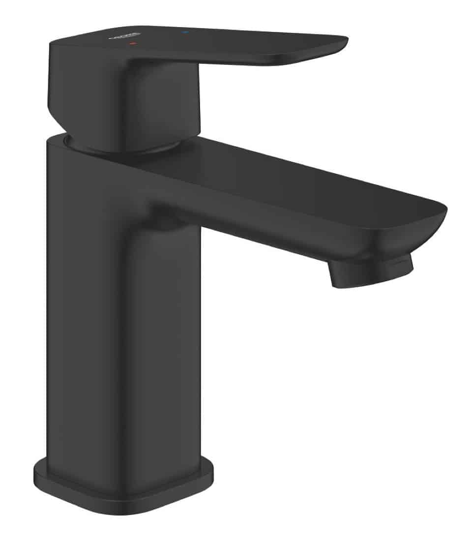 Monomando lavabo Negro Mate