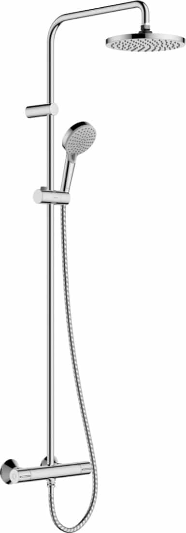 VERNIS BLEND Showerpipe 200 1 jet Cromado