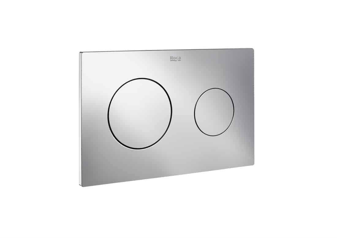 Placa PL10 dual ONE PL10 ONE Cromo