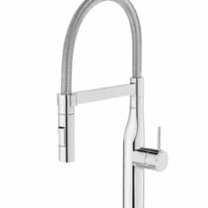 Mezclador GLERA PRO caño con muelle ducha extraible