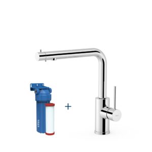 Monomando agua de red y filtrada - Monomando caño L