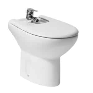 Bidé Roca Victoria para grifo monobloc blanco