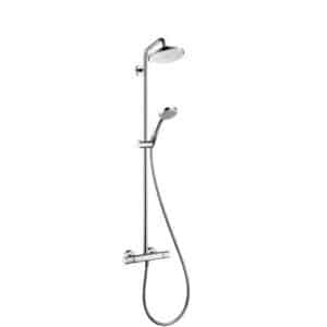 Columna de ducha termostática Hansgrohe Croma 220 Showerpipe cromada