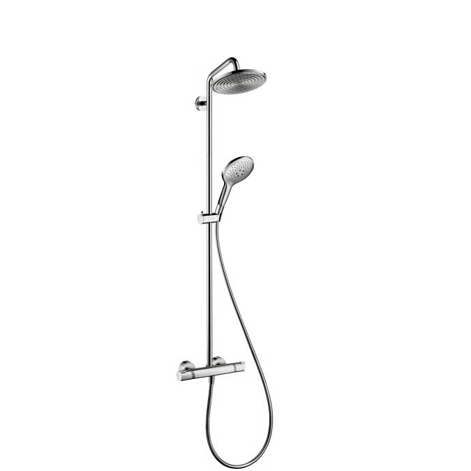 Columna de ducha termostática Hansgrohe Raindance Select 240 cromada