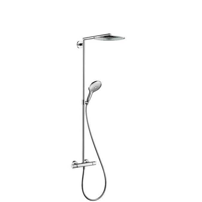 Columna de ducha termostática Hansgrohe Raindance Select 300 cromada