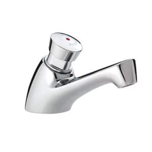 Grifo temporizado de lavabo Presto 605 agua caliente