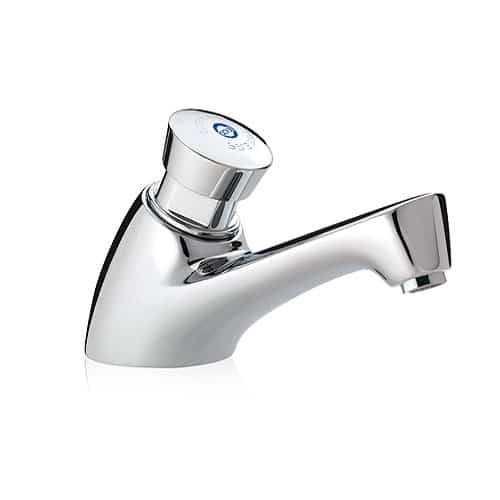Grifo temporizado de lavabo Presto 605 Eco agua fría