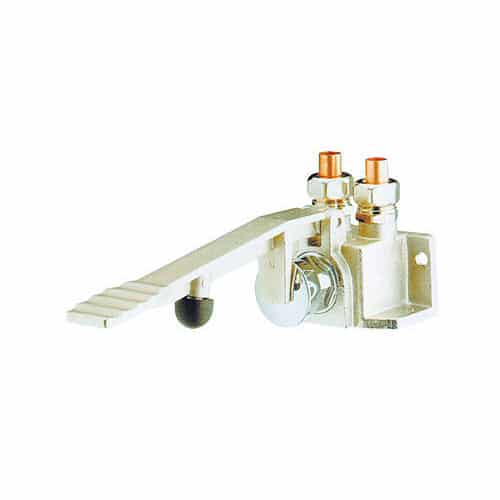 Grifo temporizado de pedal Presto 520 de un agua