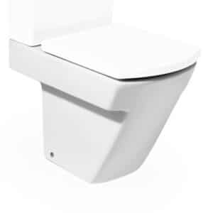 Inodoro compacto Roca Hall salida dual blanco, sin cisterna ni asiento