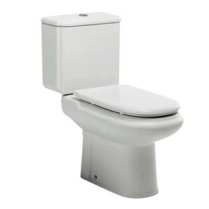 Inodoro Roca Dama Retro para cisterna baja salida a pared blanco