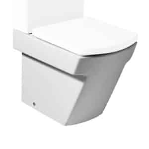 Inodoro Roca Hall para cisterna baja salida dual blanco