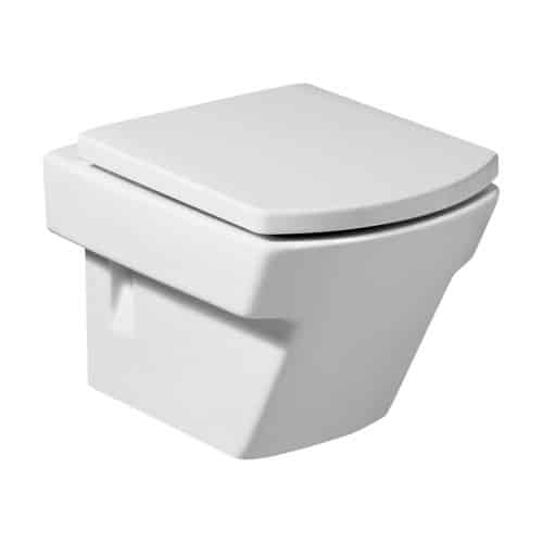 Inodoro suspendido Roca Hall blanco, sin asiento