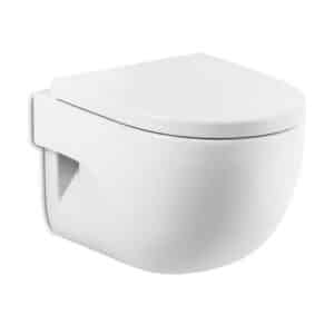 Inodoro suspendido Roca Meridian 56 cm blanco