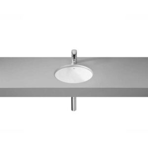 Lavabo bajo encimera Roca Foro Ø 41 cm blanco