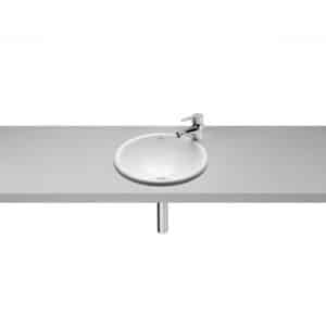Lavabo de encimera Roca Foro Ø 36 cm blanco