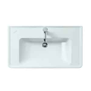 Lavabo de sobremueble Laufen Pro 85 x 48 cm con orificio