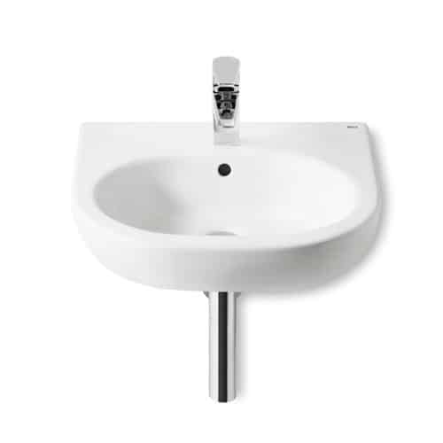 Lavabo mural Roca Meridian 50 x 46 cm blanco