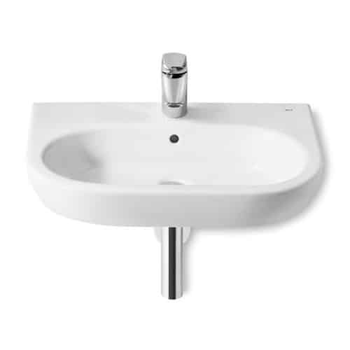 Lavabo mural Roca Meridian 65 x 46 cm blanco