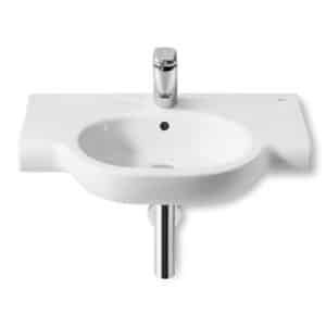 Lavabo mural Roca Meridian 70 x 46 cm blanco