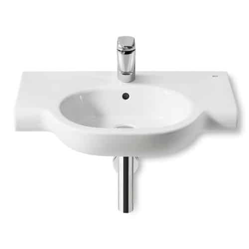 Lavabo mural Roca Meridian 70 x 46 cm blanco
