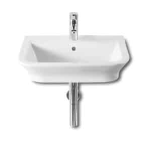 Lavabo mural Roca The Gap 55 x 47 cm blanco