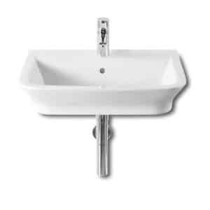 Lavabo mural Roca The Gap 60 x 47 cm blanco
