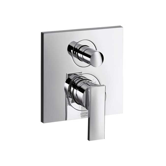 Monomando de bañera empotrado Axor Citterio cromo