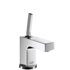 Monomando de lavabo Axor Citterio 110 con vaciador cromo