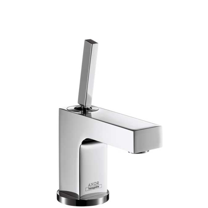 Monomando de lavabo Axor Citterio 110 con vaciador cromo