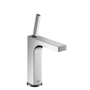 Monomando de lavabo Axor Citterio 180 con vaciador cromo