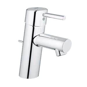 Monomando de lavabo Grohe Concetto sin vaciador con conexiones flexibles