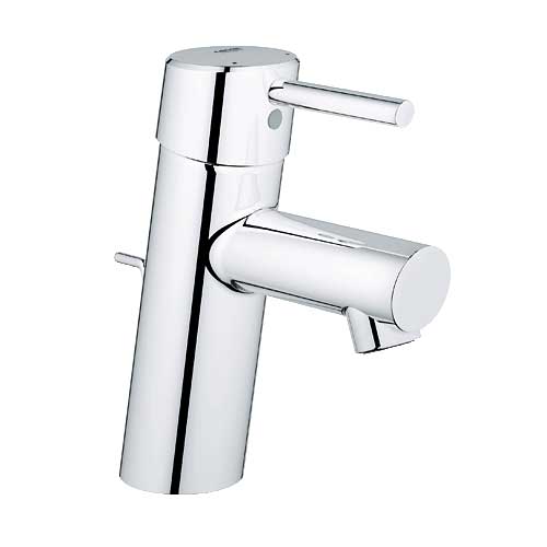 Monomando de lavabo Grohe Concetto sin vaciador con conexiones flexibles
