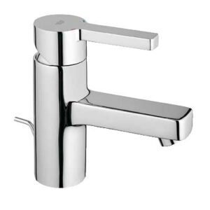 Monomando de lavabo Grohe Lineare con cartucho de 35 mm y conexiones flexibles