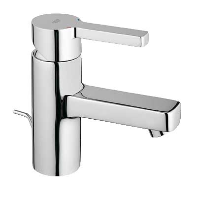 Monomando de lavabo Grohe Lineare con cartucho de 35 mm y conexiones flexibles
