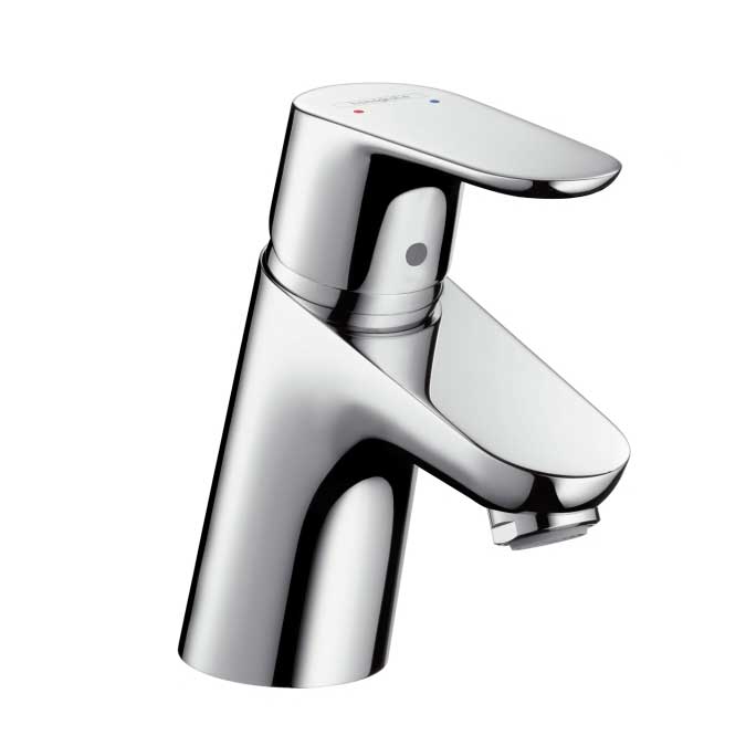 Monomando de lavabo Hansgrohe Focus 70 con vaciador Push-Open cromado