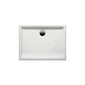 Plato de ducha extraplano Roca Malta 120 x 75 cm blanco