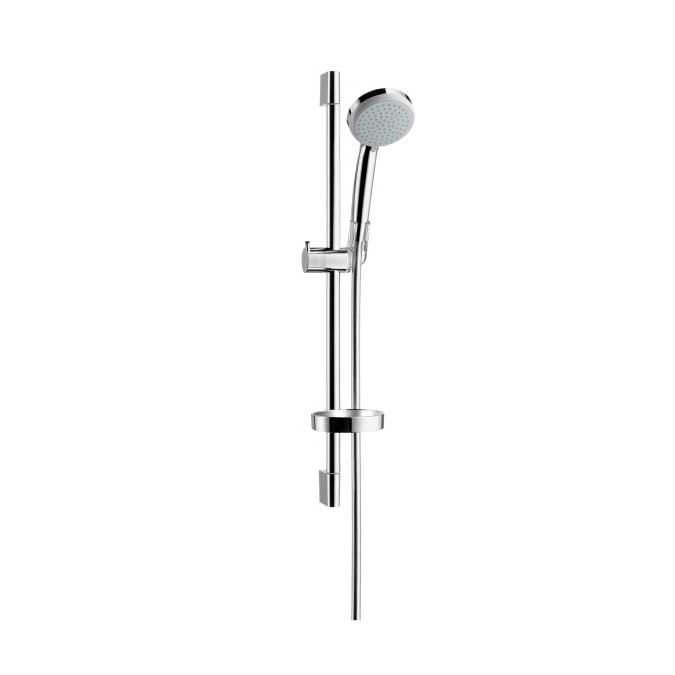 Set de ducha Hansgrohe Croma 100 Vario Unica'C con barra de 65 cm