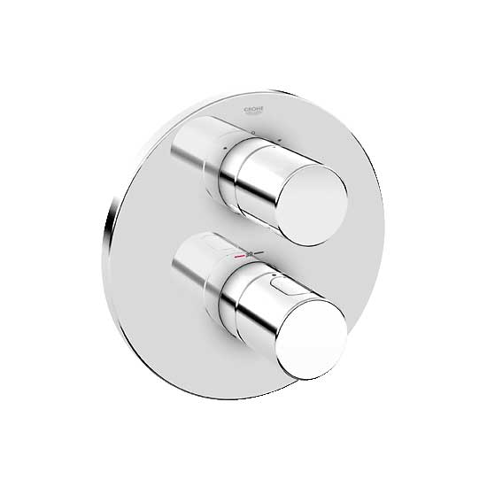 Termostato de baño-ducha empotrado Grohe Grohtherm 3000 Cosmopolitan, parte exterior