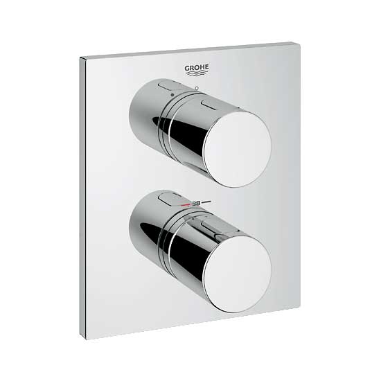 Termostato de ducha empotrado Grohe Grohtherm 3000 Cosmopolitan, parte exterior