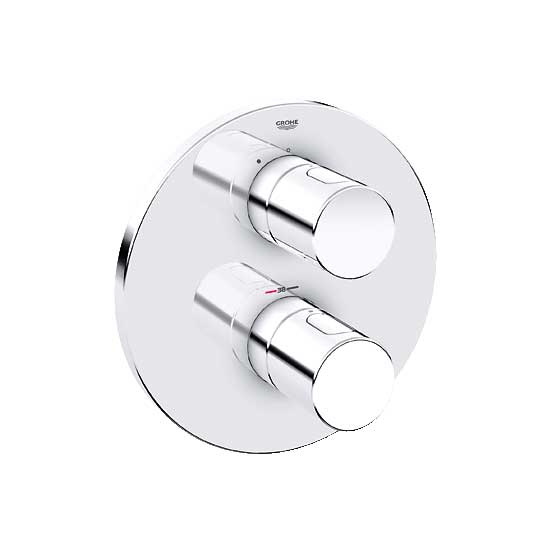 Termostato de ducha empotrado Grohe Grohtherm 3000 Cosmopolitan, parte exterior
